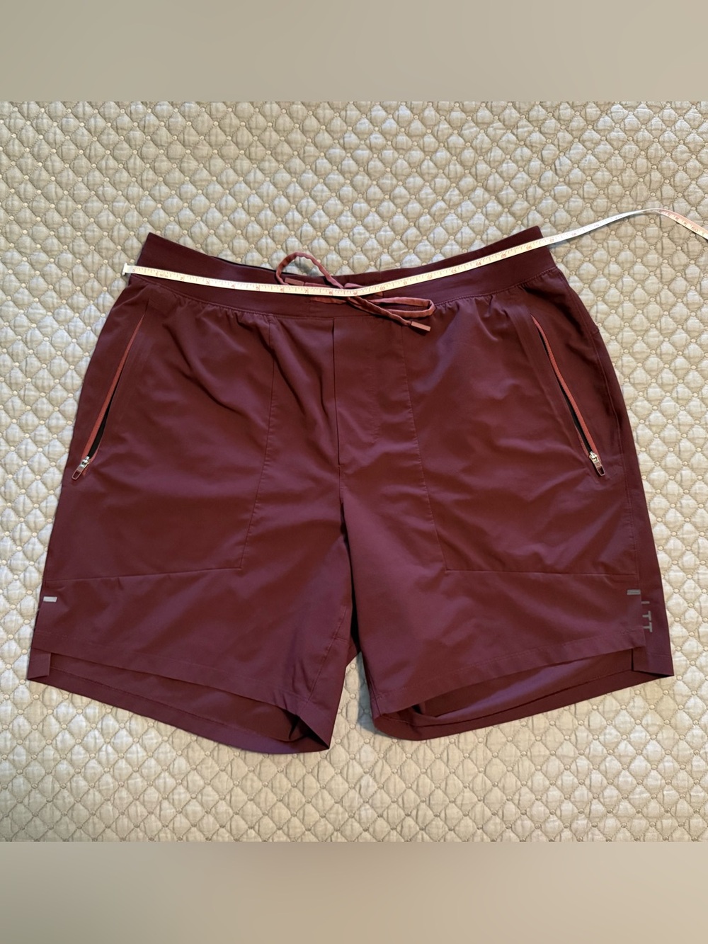 lululemon Men's Athletic Shorts in Deep Burgundy